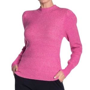 Women’s Free Press Plaited Puff Sleeve Sweater